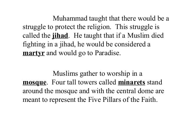 islam religion characteristics Islam notes religion